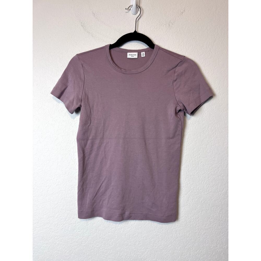 Aritzia Babaton Wirth T-shirt Mauve Pink Size XS